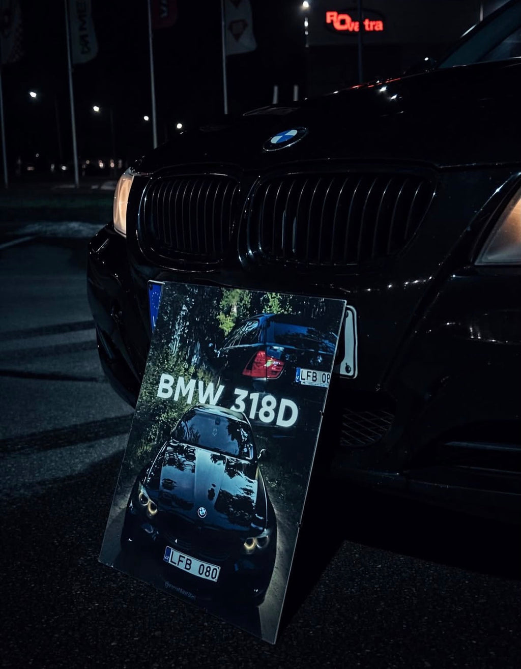 Individualus įrėmintas automobilio plakatas - STANDART