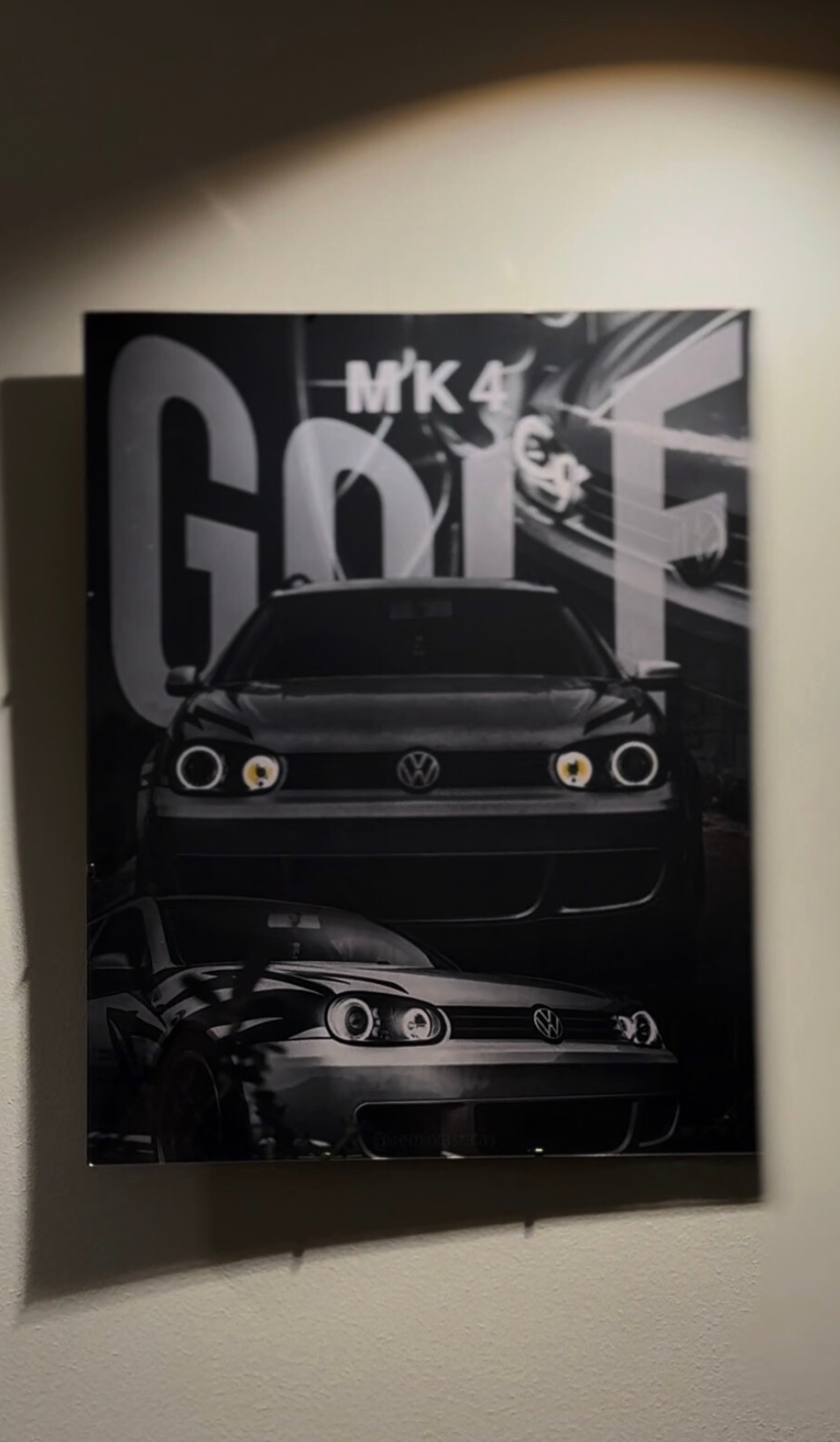 Individualus įrėmintas automobilio plakatas - STANDART