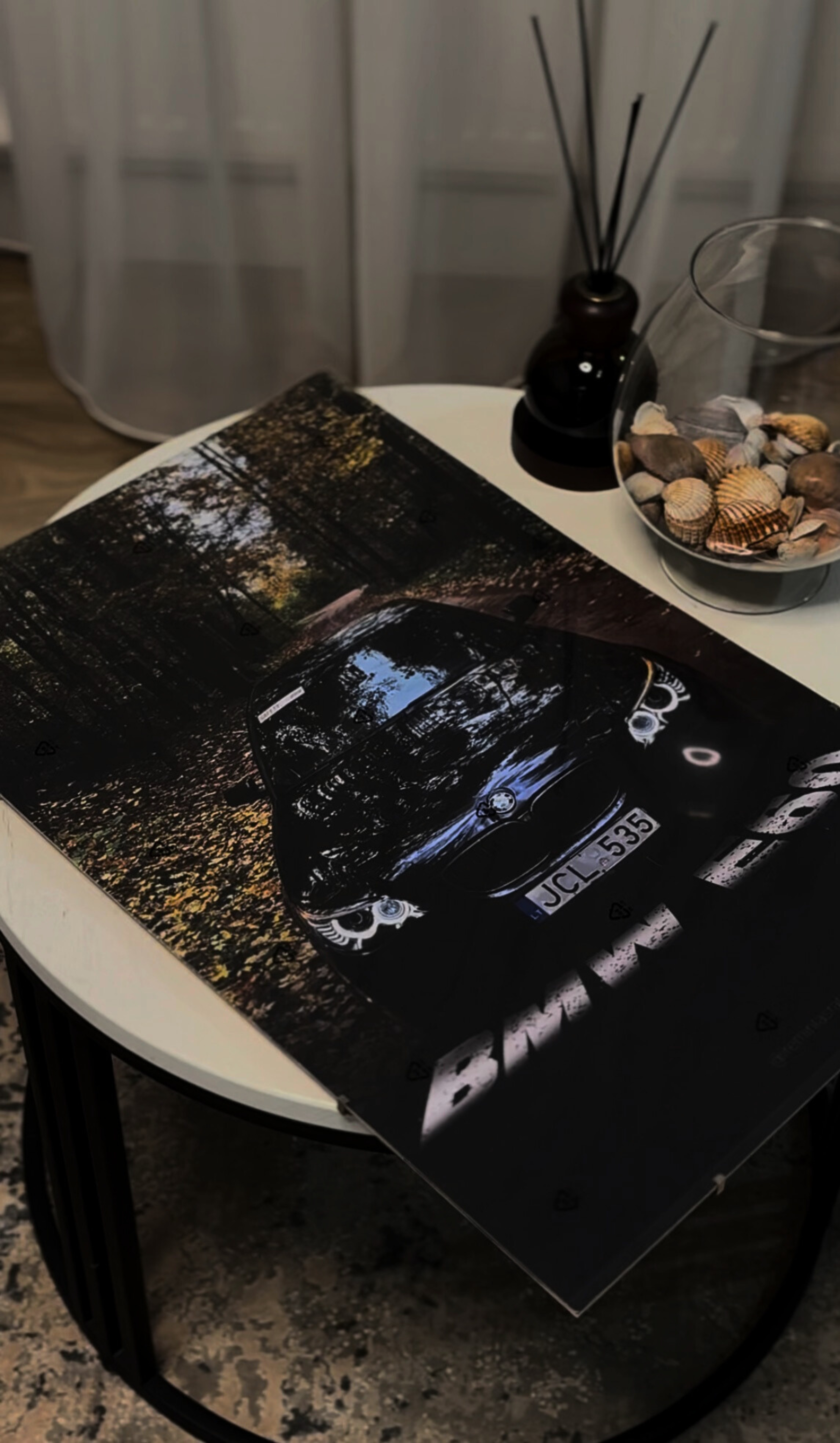 Individualus įrėmintas automobilio plakatas - STANDART