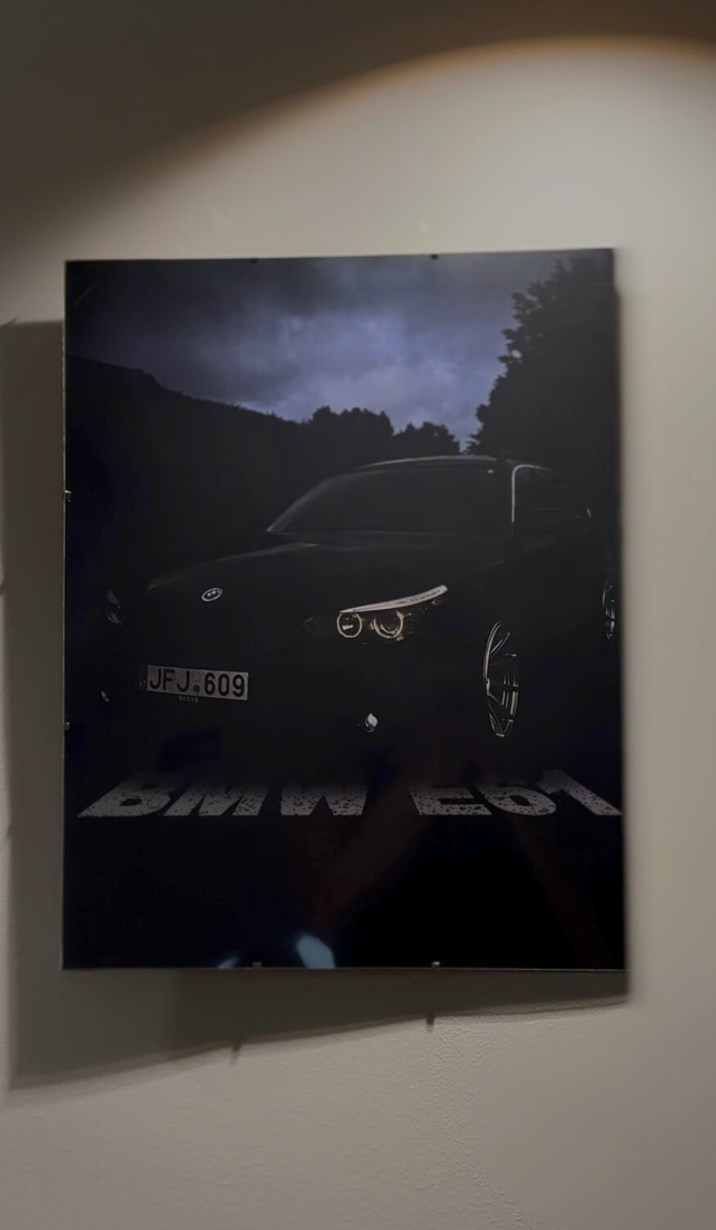 Individualus įrėmintas automobilio plakatas - STANDART